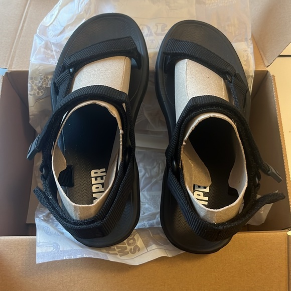 Camper Match Sandals | Black 39 NIB - Picture 6 of 10